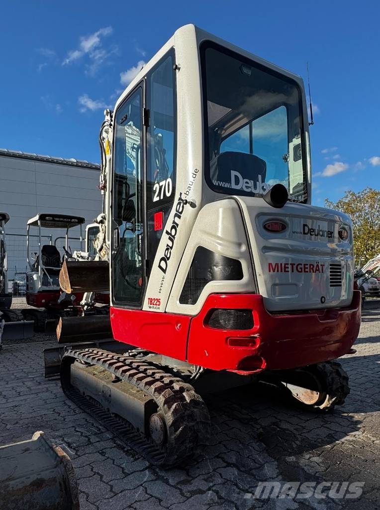 Takeuchi TB 225 Mini excavadoras < 7t