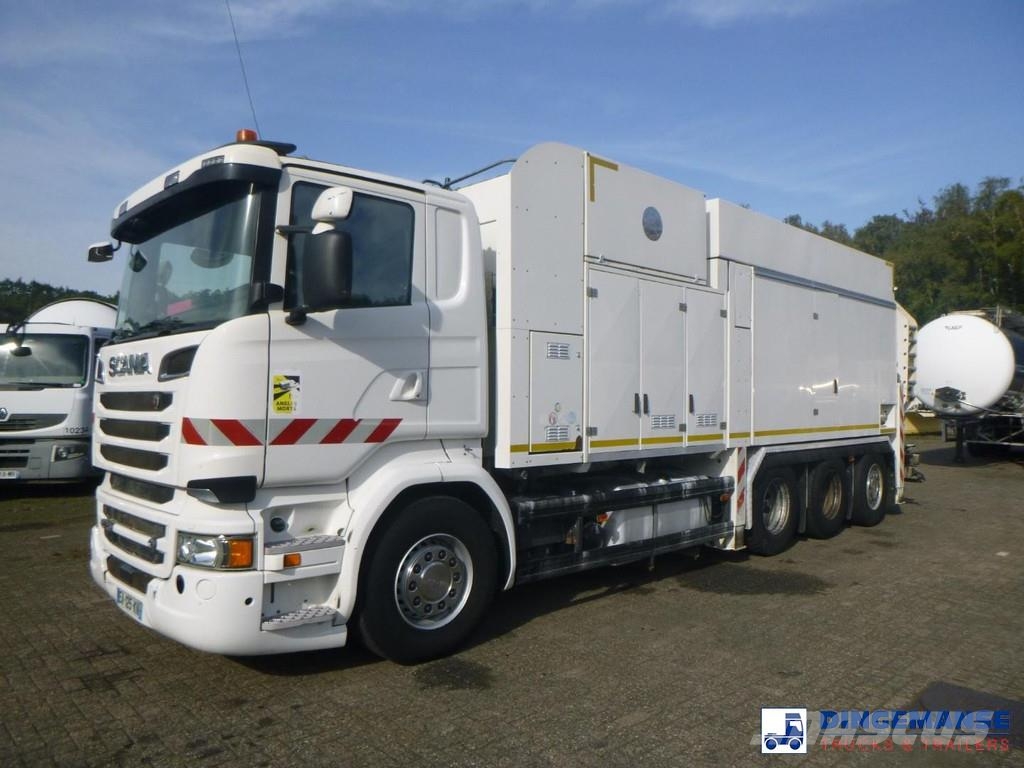 Scania R 730 8X4 MTS Saugbagger / vacuum excavator Vakumski čistilci