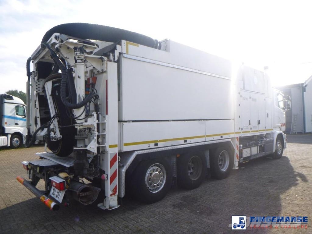 Scania R 730 8X4 MTS Saugbagger / vacuum excavator Vakumski čistilci