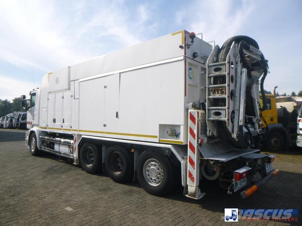 Scania R 730 8X4 MTS Saugbagger / vacuum excavator Vakumski čistilci