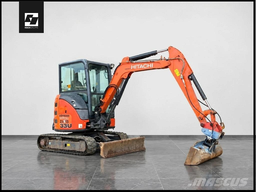 Hitachi ZX 33U-5A CLR Kurzheck KLIMA wie ZX 38, 29, 26 Mini bageri <7t
