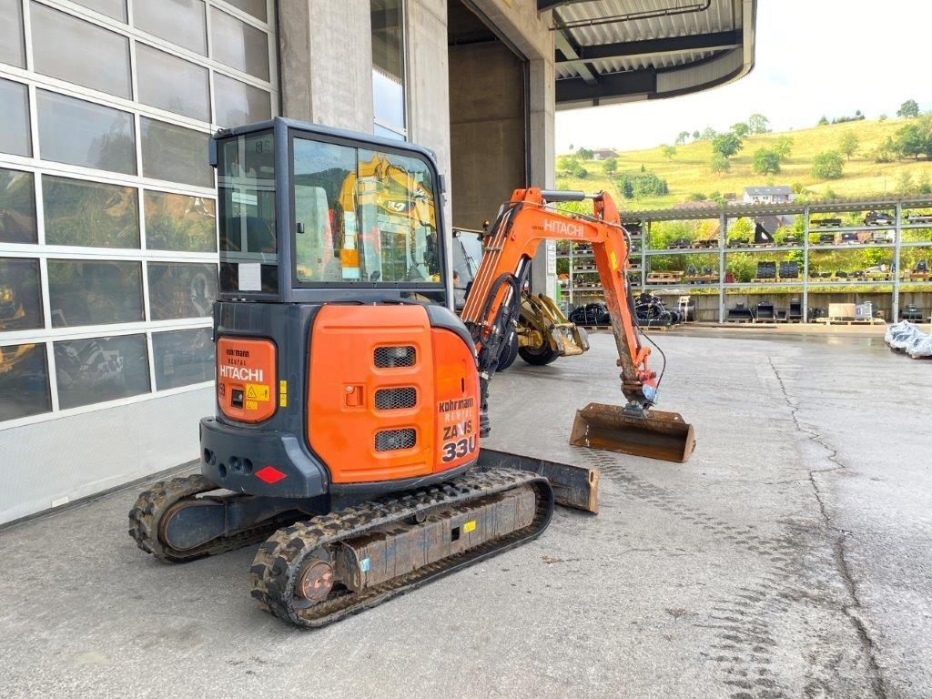 Hitachi ZX 33U-5A CLR Kurzheck KLIMA wie ZX 38, 29, 26 Minikaivukoneet < 7t