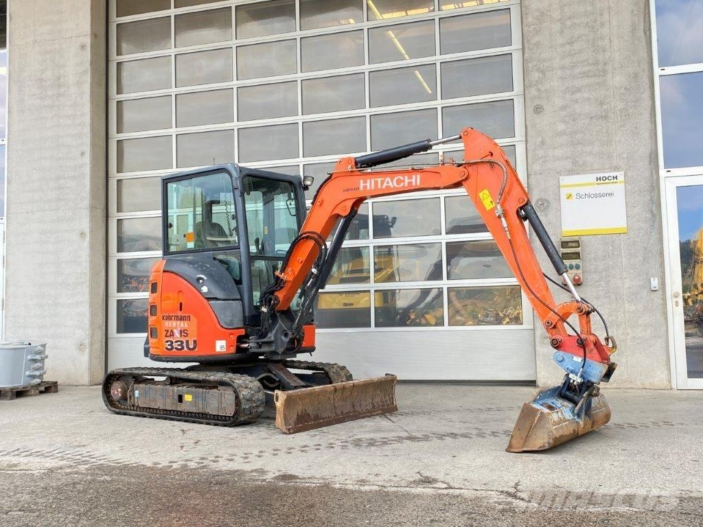 Hitachi ZX 33U-5A CLR Kurzheck KLIMA wie ZX 38, 29, 26 Minikaivukoneet < 7t