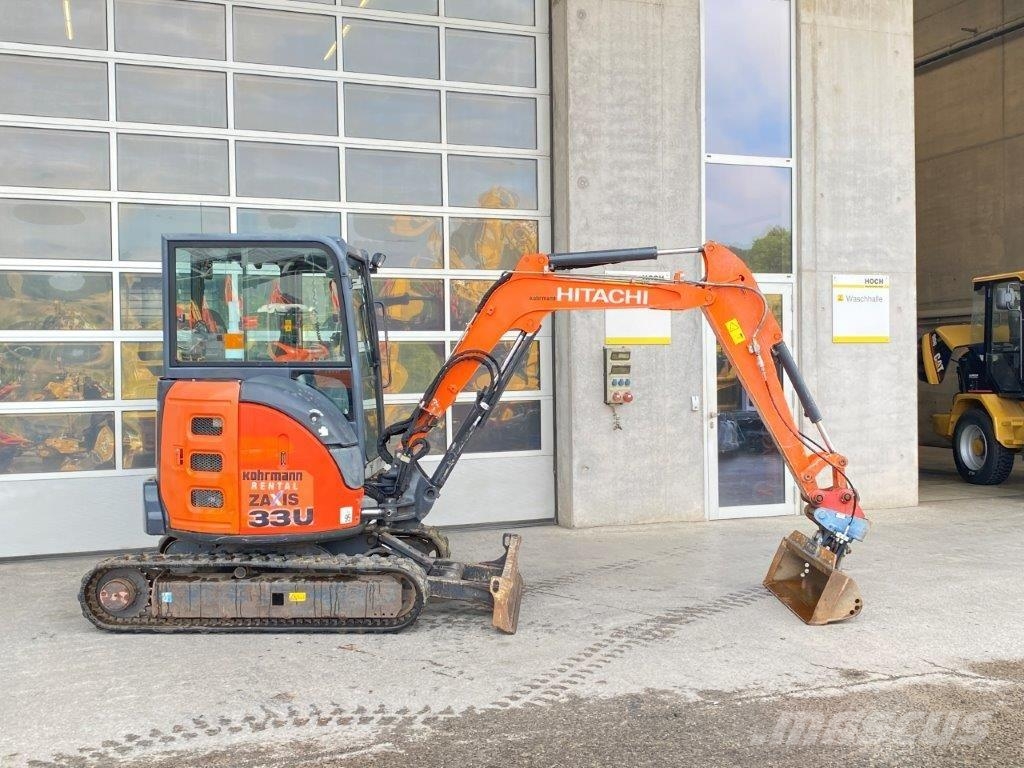 Hitachi ZX 33U-5A CLR Kurzheck KLIMA wie ZX 38, 29, 26 Minikaivukoneet < 7t
