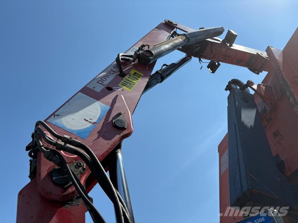 Ginaf X 4243 TS HMF 1643 Z2 + 8x4 + HOOK ARM SYSTEM Grúas todo terreno