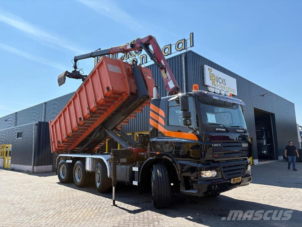 Ginaf X 4243 TS HMF 1643 Z2 + 8x4 + HOOK ARM SYSTEM رافعات صالحة لكل أنواع الطرق