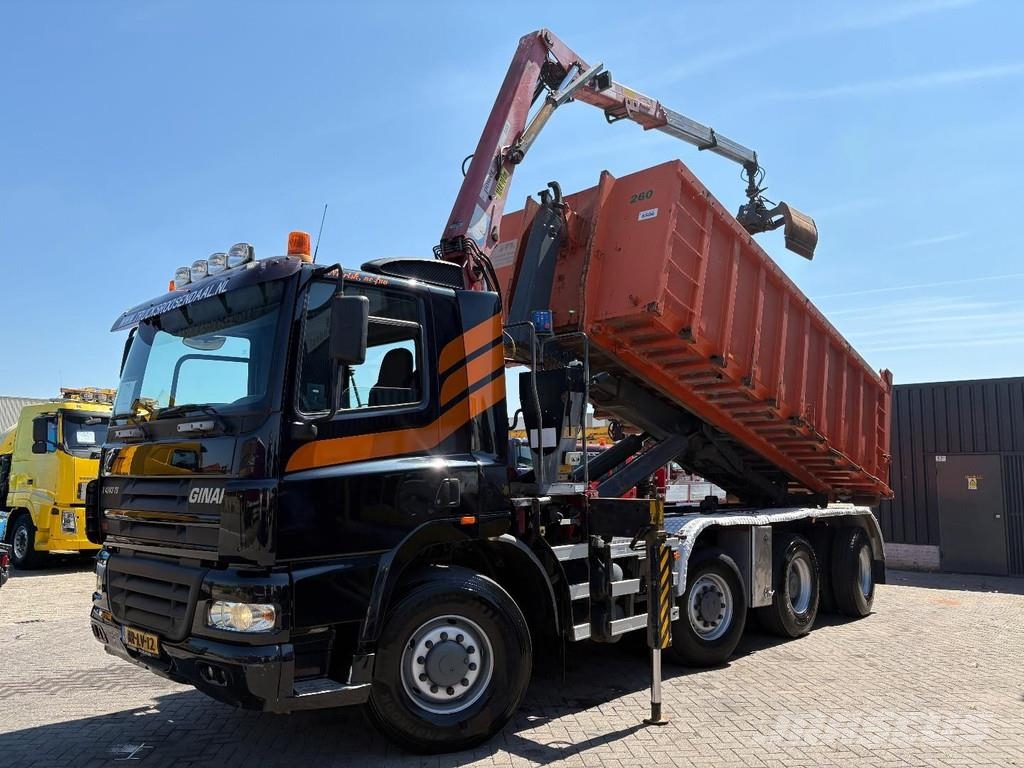 Ginaf X 4243 TS HMF 1643 Z2 + 8x4 + HOOK ARM SYSTEM رافعات صالحة لكل أنواع الطرق