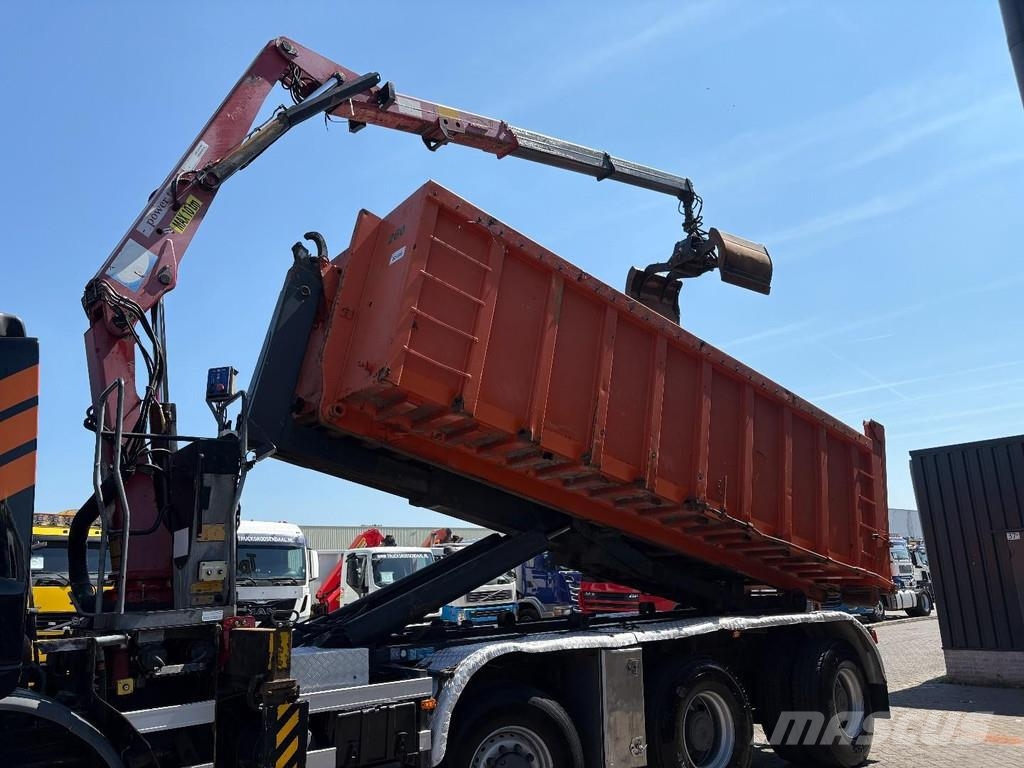 Ginaf X 4243 TS HMF 1643 Z2 + 8x4 + HOOK ARM SYSTEM رافعات صالحة لكل أنواع الطرق