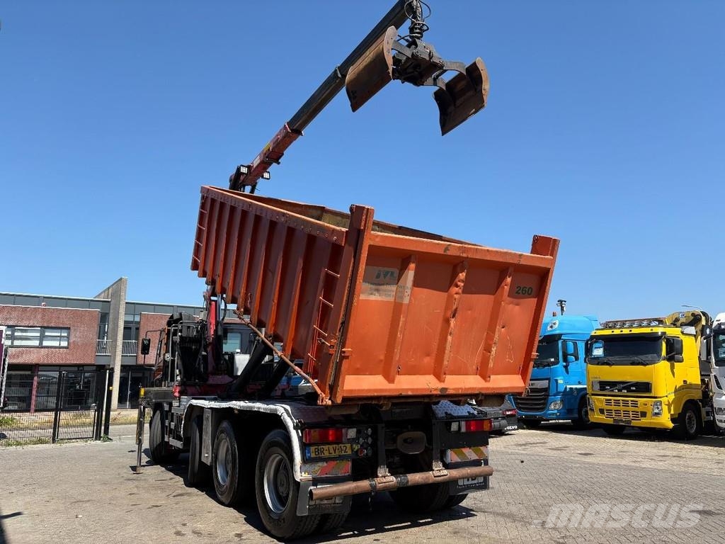Ginaf X 4243 TS HMF 1643 Z2 + 8x4 + HOOK ARM SYSTEM رافعات صالحة لكل أنواع الطرق