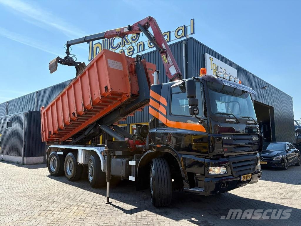 Ginaf X 4243 TS HMF 1643 Z2 + 8x4 + HOOK ARM SYSTEM Grúas todo terreno
