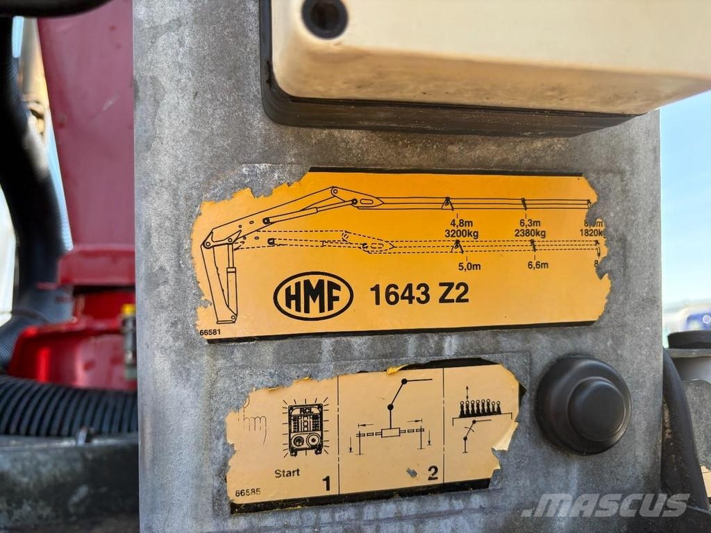 Ginaf X 4243 TS HMF 1643 Z2 + 8x4 + HOOK ARM SYSTEM Grúas todo terreno