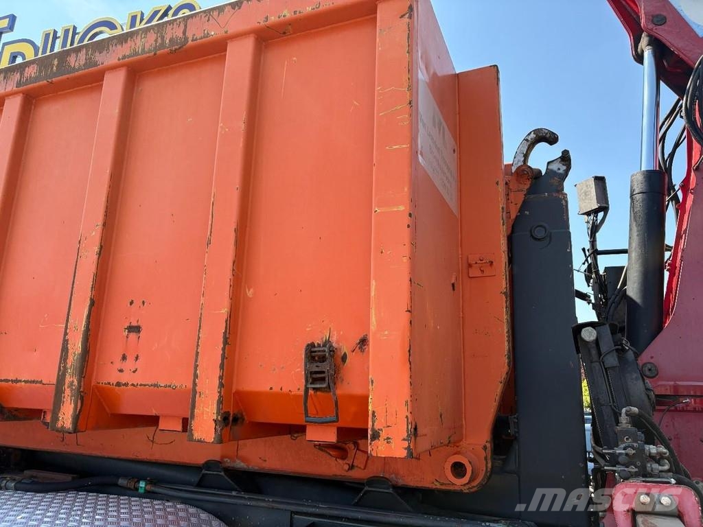 Ginaf X 4243 TS HMF 1643 Z2 + 8x4 + HOOK ARM SYSTEM رافعات صالحة لكل أنواع الطرق