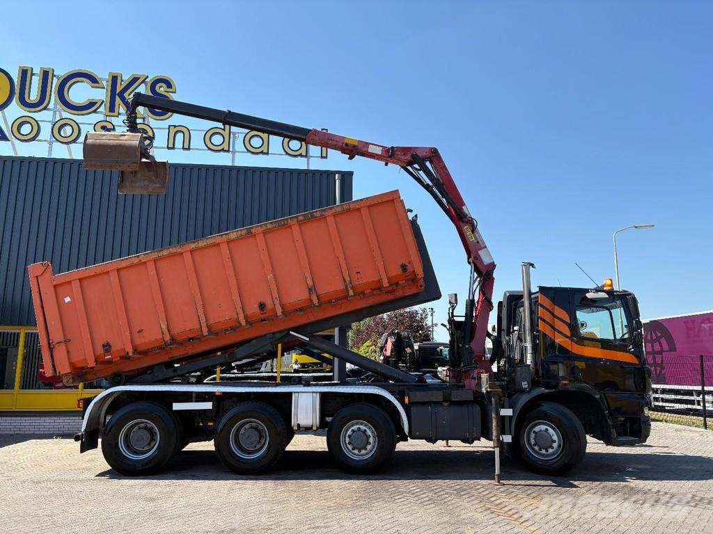 Ginaf X 4243 TS HMF 1643 Z2 + 8x4 + HOOK ARM SYSTEM رافعات صالحة لكل أنواع الطرق