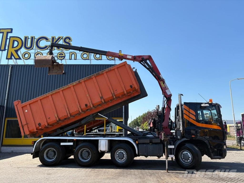 Ginaf X 4243 TS HMF 1643 Z2 + 8x4 + HOOK ARM SYSTEM رافعات صالحة لكل أنواع الطرق