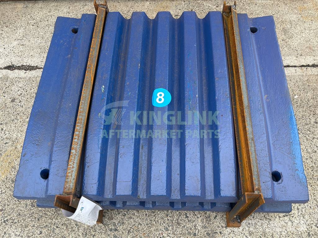 Kinglink Fixed Jaw Plate for C125 Jaw Crusher Skærveknusere