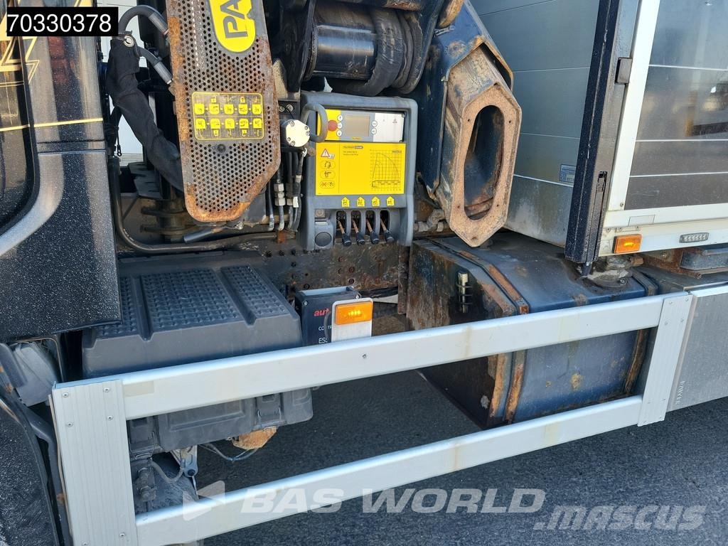 Scania R580 6X2 Palfinger PK23002 SH-E Kran Crane Remote Platós / Ponyvás teherautók