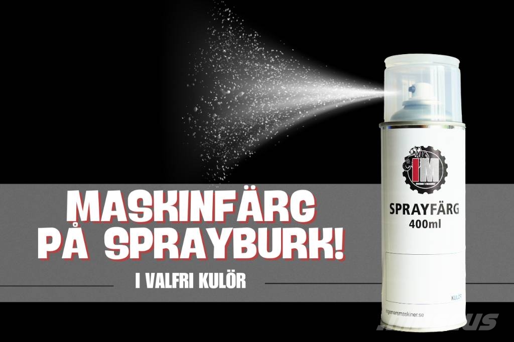 IM MASKINFÄRG / SPRAYBURK - VALFRI KULÖR Citas sastāvdaļas