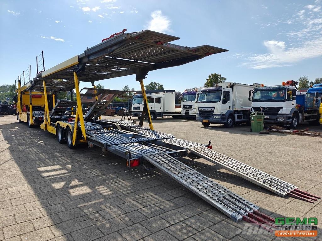Mercedes-Benz Actros 1841 4x2 Sleeper Cab Euro5 - Kässbohrer Met Autotransporter