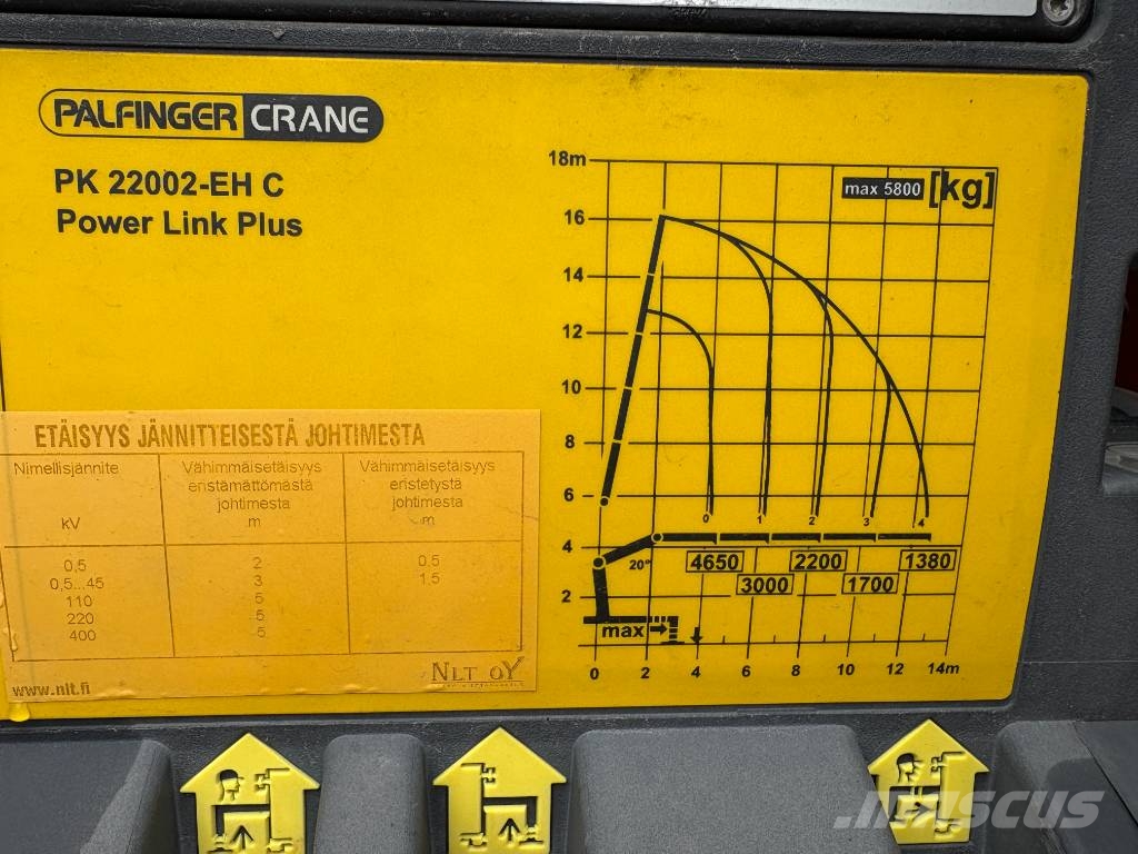 MAN TGS 26.420 Palfinger PK22002EH + PL-nostin Kranbilar