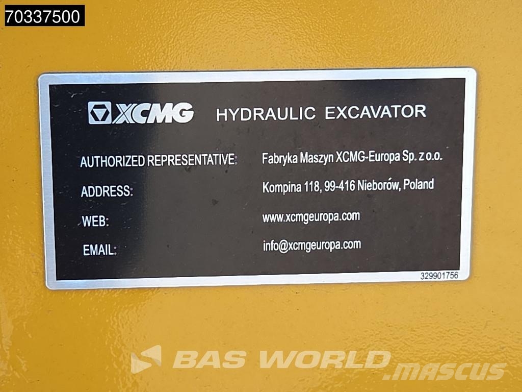 XCMG XE35 E Garantía de fábrica - 3 Cucharas - Certific Mini bageri <7t