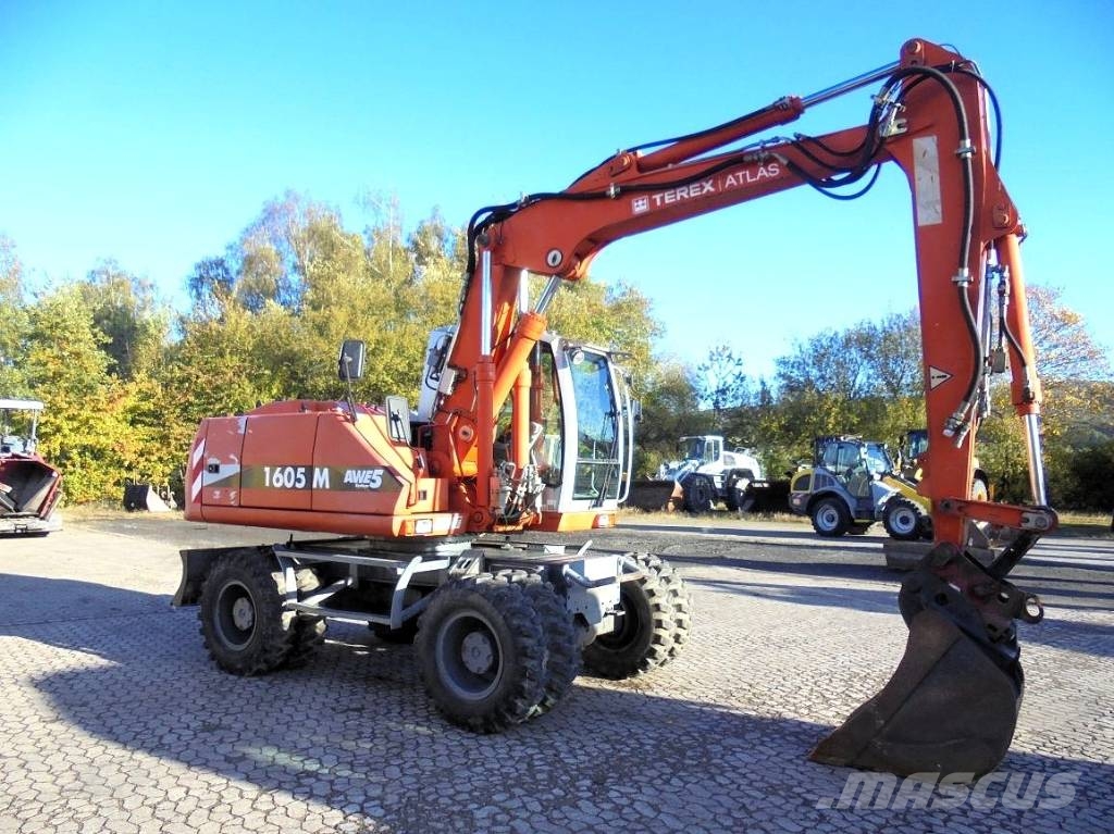 Atlas 1605 M Ekskavatori uz riteņiem