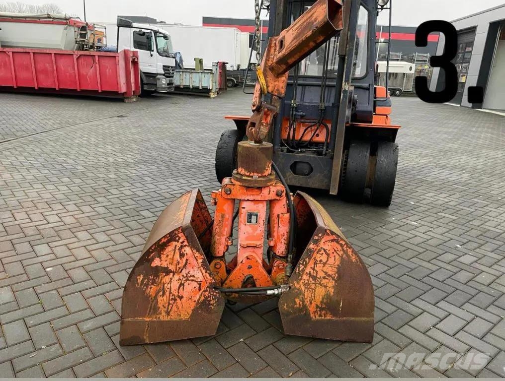 DAF Kipper/kraan Sand Grabs and Pallethooks and Tyres خطاطيف