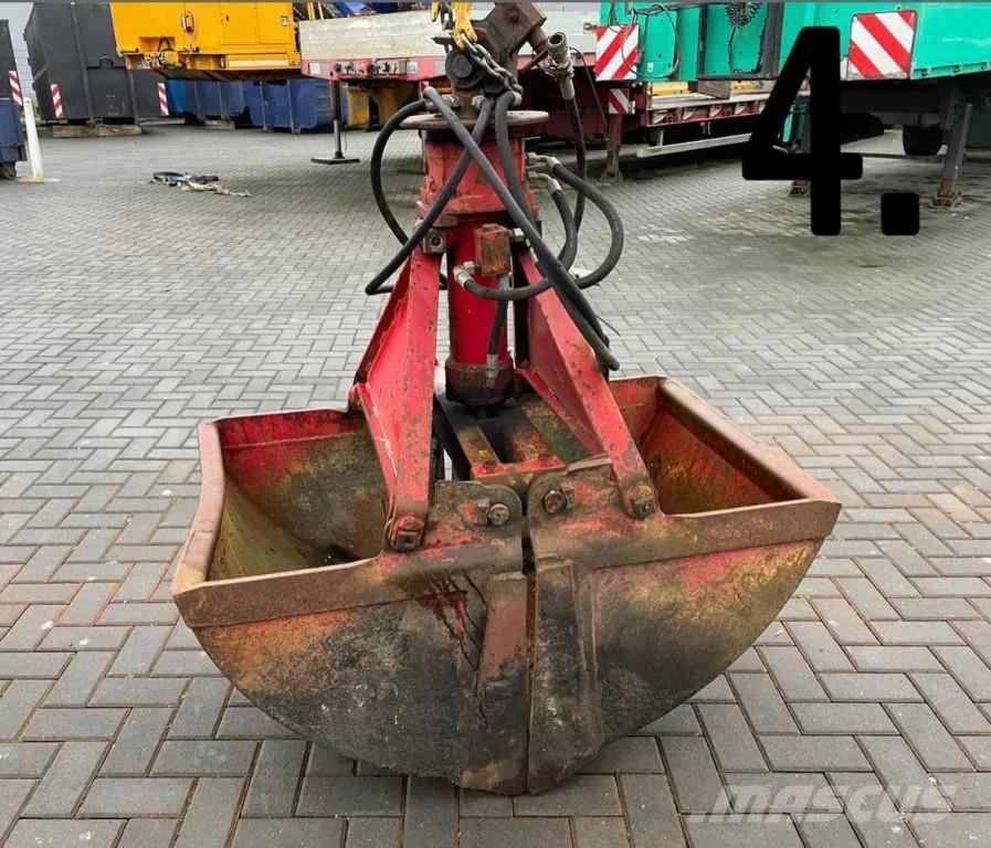 DAF Kipper/kraan Sand Grabs and Pallethooks and Tyres خطاطيف