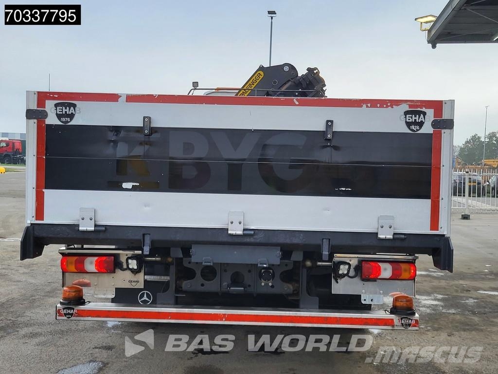 Mercedes-Benz Antos 2532 Antos 6X2 Palfinger PK22002 EH crane Kr Platte bakwagens
