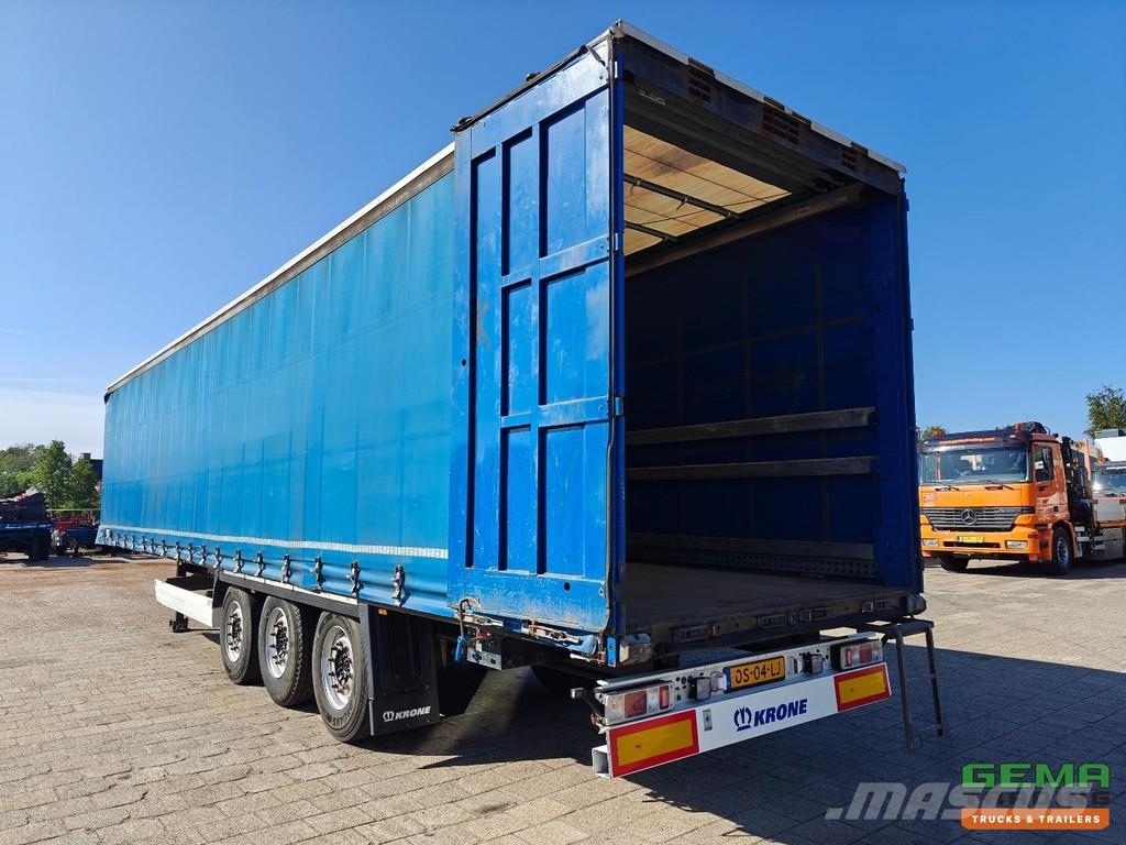 Krone SD Sliding Curtains - Sliding Roof - Krone Disc Br Curtainsider semi-trailers