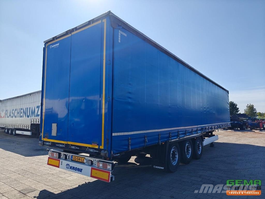 Krone SD Sliding Curtains - Sliding Roof - Krone Disc Br Curtainsider semi-trailers