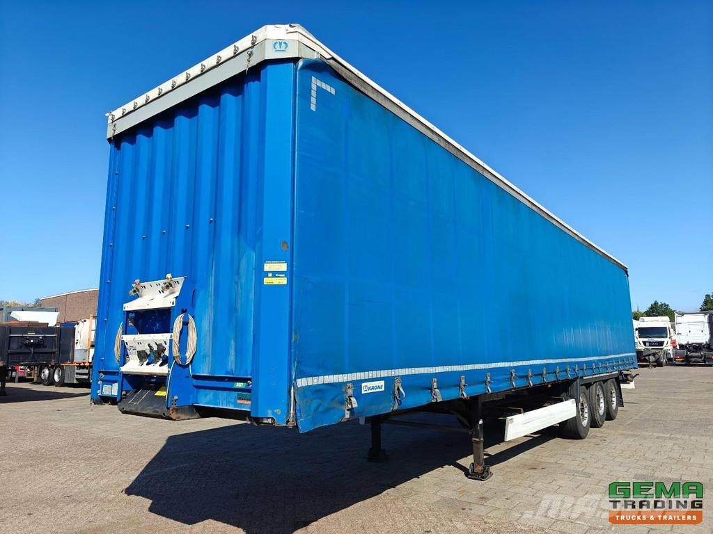 Krone SD Sliding Curtains - Sliding Roof - Krone Disc Br Curtainsider semi-trailers