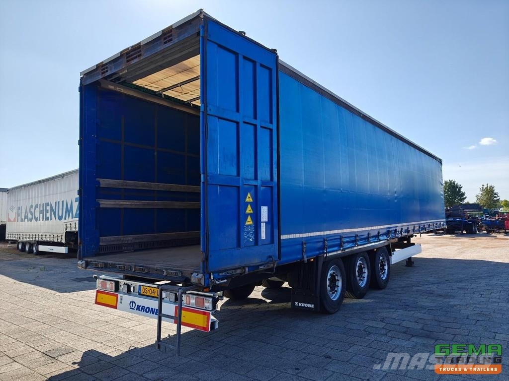 Krone SD Sliding Curtains - Sliding Roof - Krone Disc Br Curtainsider semi-trailers