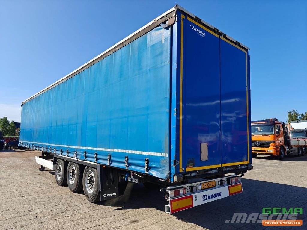 Krone SD Sliding Curtains - Sliding Roof - Krone Disc Br Curtainsider semi-trailers