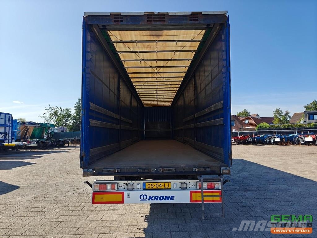 Krone SD Sliding Curtains - Sliding Roof - Krone Disc Br Curtainsider semi-trailers