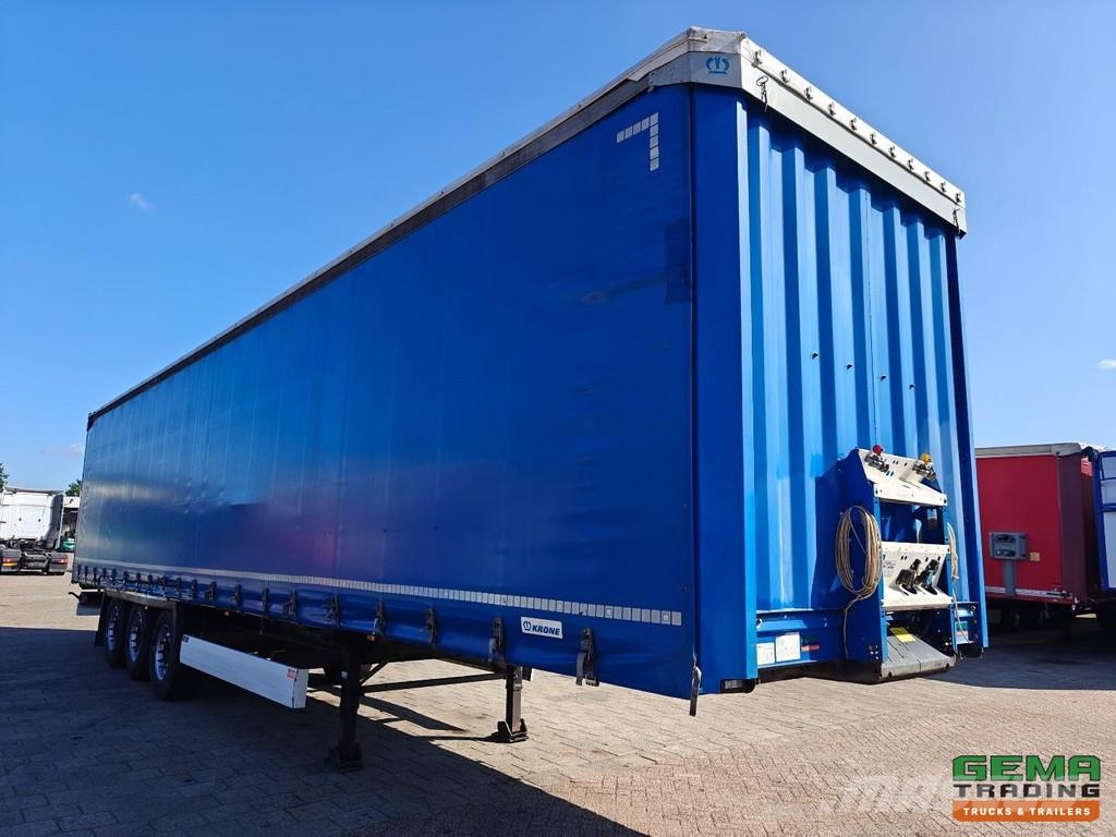 Krone SD Sliding Curtains - Sliding Roof - Krone Disc Br Curtainsider semi-trailers