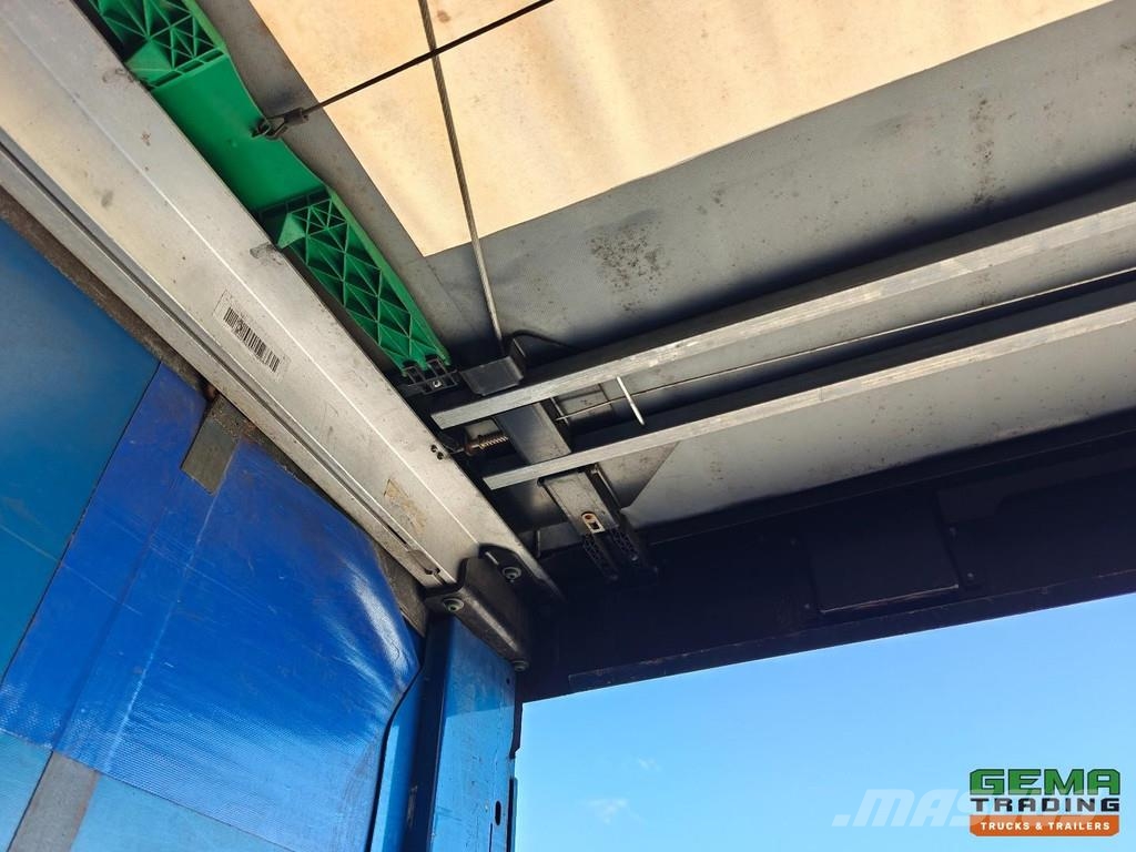 Krone SD Sliding Curtains - Sliding Roof - Krone Disc Br Curtainsider semi-trailers