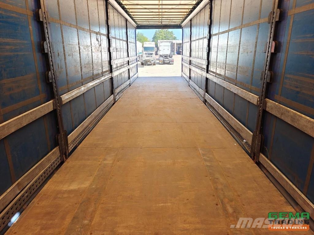 Krone SD Sliding Curtains - Sliding Roof - Krone Disc Br Curtainsider semi-trailers