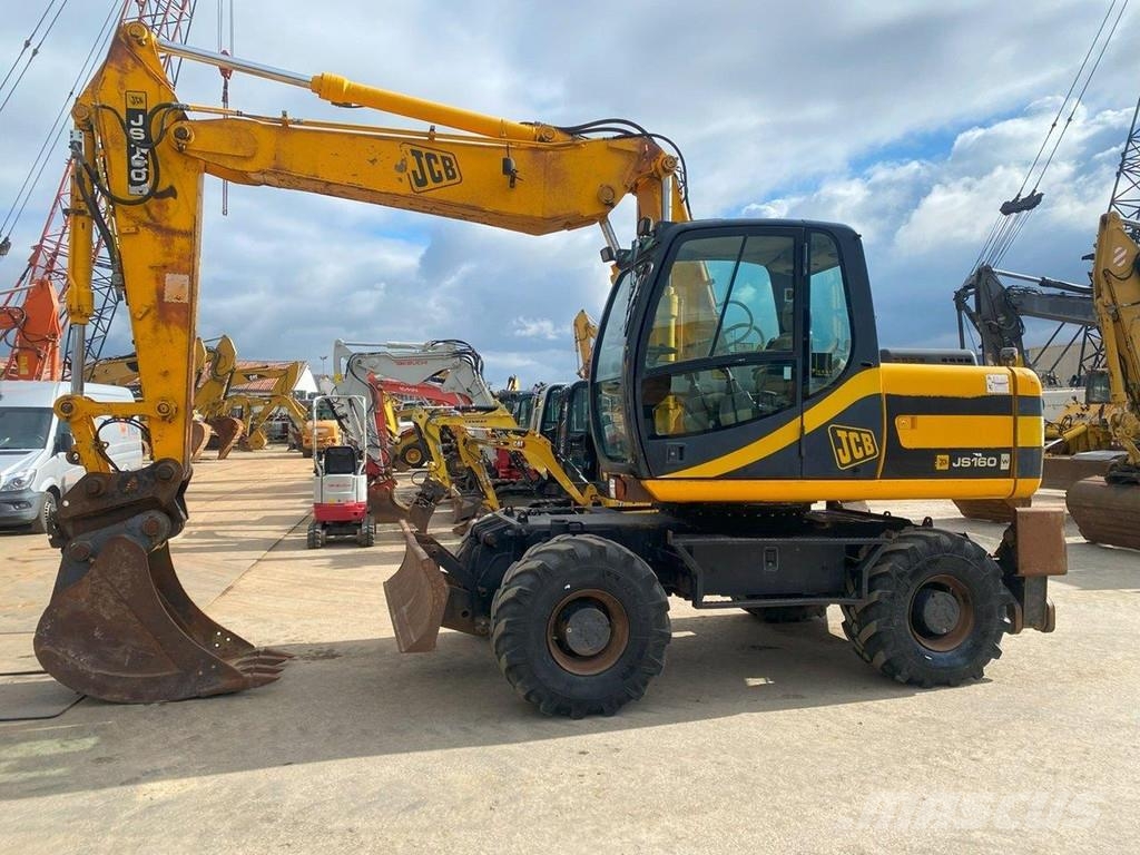 JCB JS160W . Excavadoras de ruedas
