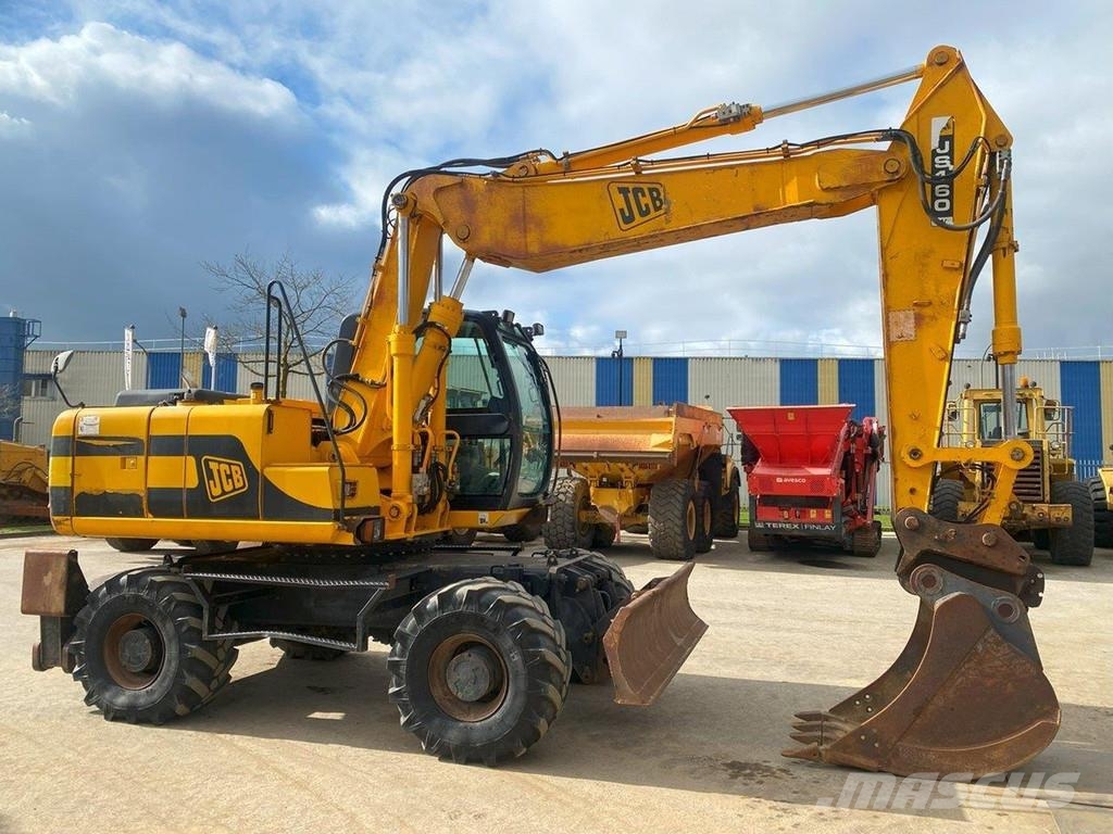 JCB JS160W . Excavadoras de ruedas