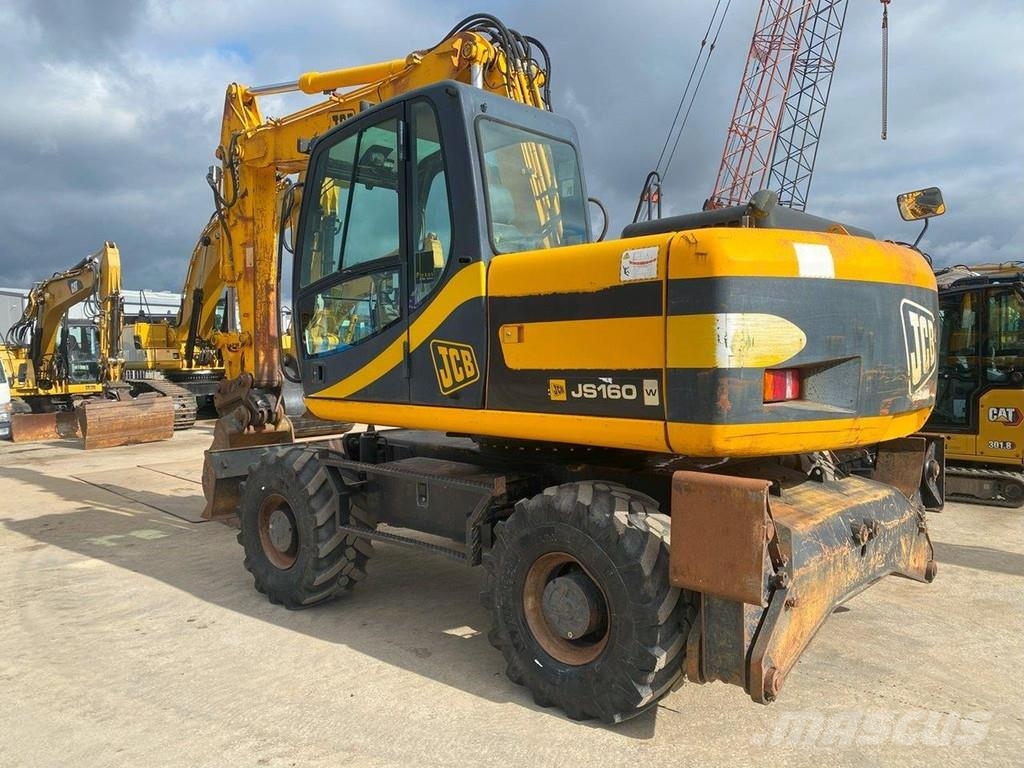JCB JS160W . Excavadoras de ruedas