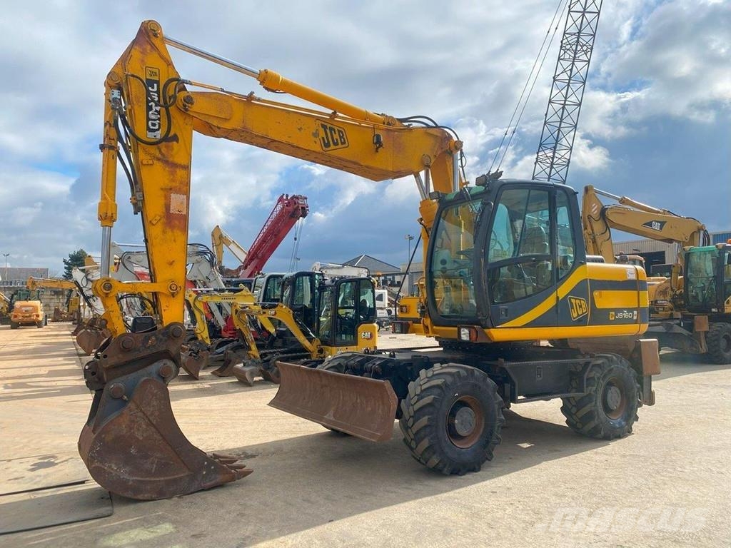 JCB JS160W . Excavadoras de ruedas