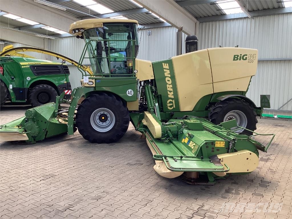 Krone BIG M 420 جزازات مكيفات