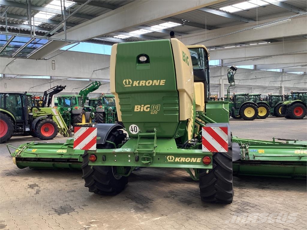 Krone BIG M 420 جزازات مكيفات