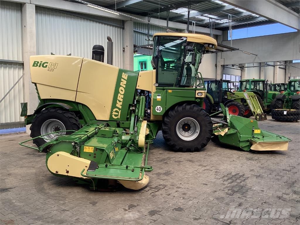 Krone BIG M 420 جزازات مكيفات