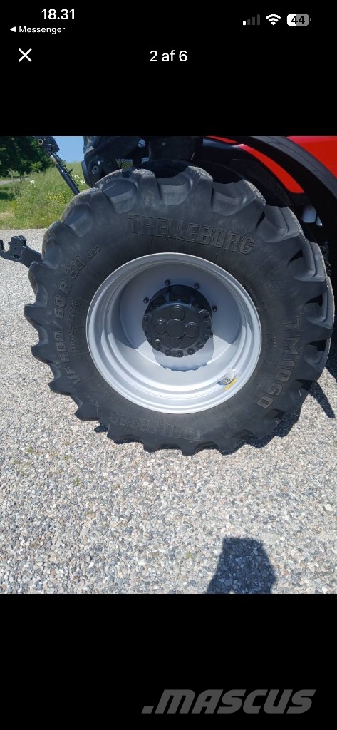 Trelleborg VF dæk med fælge 710/60R42+600/60R30 Tekerlekler