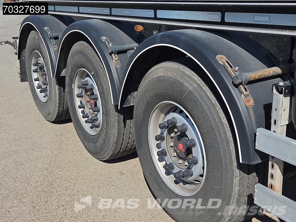 Ozgul F 3 axles Tipping 2xLift Axle نصف مقطورات حاويات