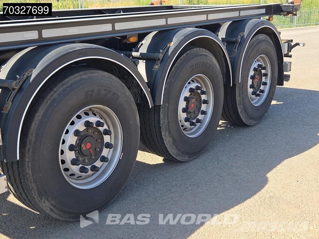 Ozgul F 3 axles Tipping 2xLift Axle نصف مقطورات حاويات