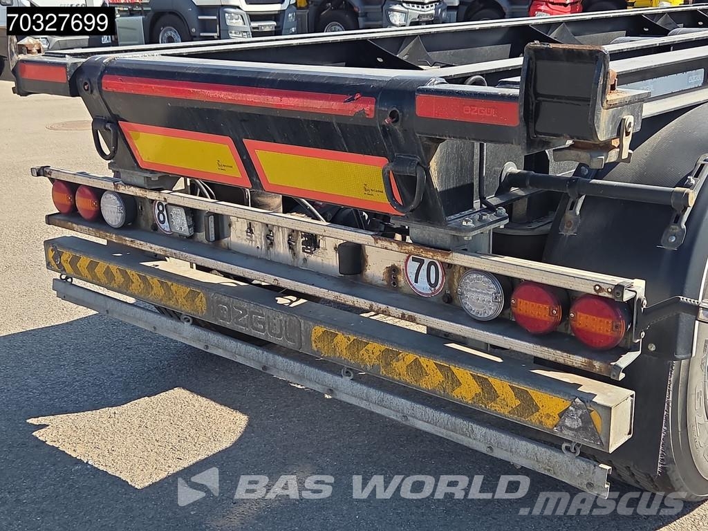 Ozgul F 3 axles Tipping 2xLift Axle نصف مقطورات حاويات
