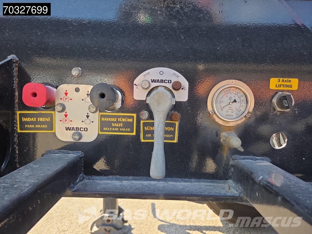 Ozgul F 3 axles Tipping 2xLift Axle نصف مقطورات حاويات