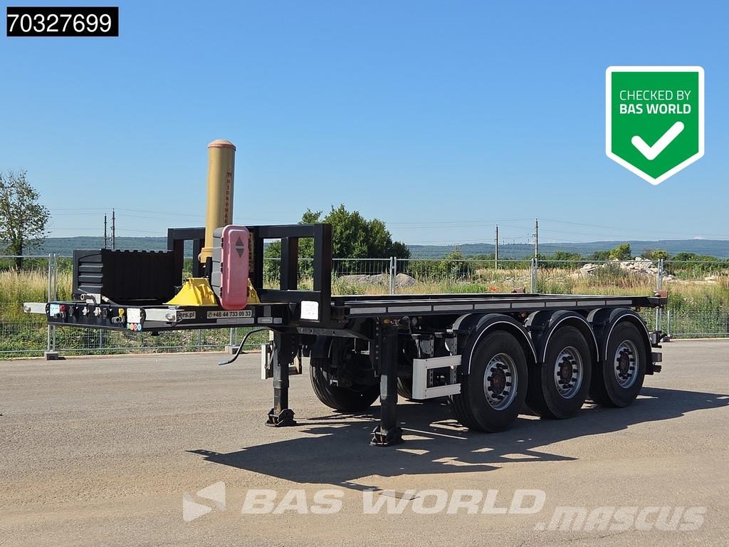 Ozgul F 3 axles Tipping 2xLift Axle نصف مقطورات حاويات